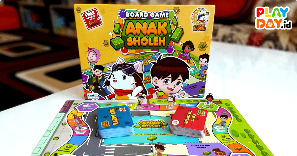 [REVIEW] Belajar Jadi Anak Sholeh Lebih Menyenangkan Dengan Bermain Board Game Anak Sholeh