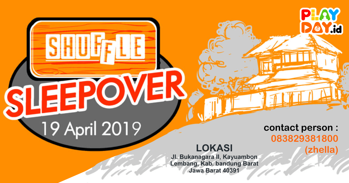 [EVENT] Shuffle Sleepover - Boardgame Camp 2019 Kembali Digelar di Bandung