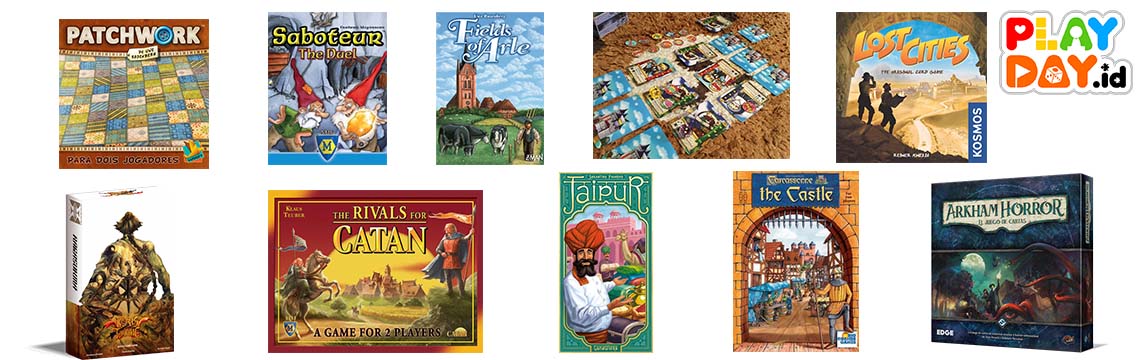 10 Board Game yang Asik Dimainkan oleh Dua Pemain