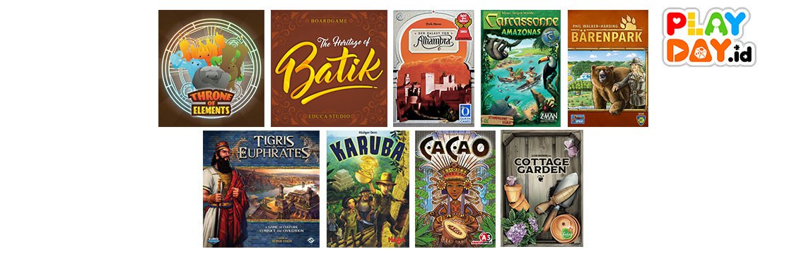 9 Board Game Seru dengan Mekanik Tile Placement