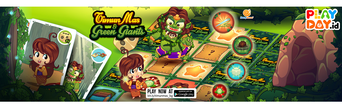 Timun Mas & Green Giants, Digital Board Game Asli Indonesia Pertama