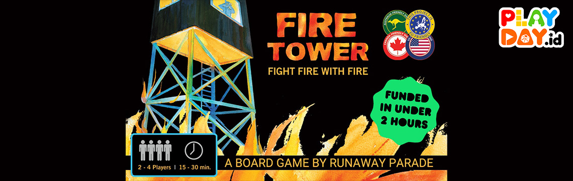 [KICKSTARTER] Fire Tower, Pertahankan Menaramu dari Badai Api