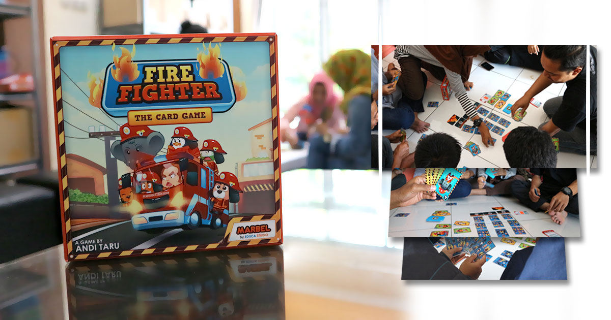 JADILAH PEMADAM KEBAKARAN TERBAIK DALAM CARD GAME, MARBEL FIREFIGHTER