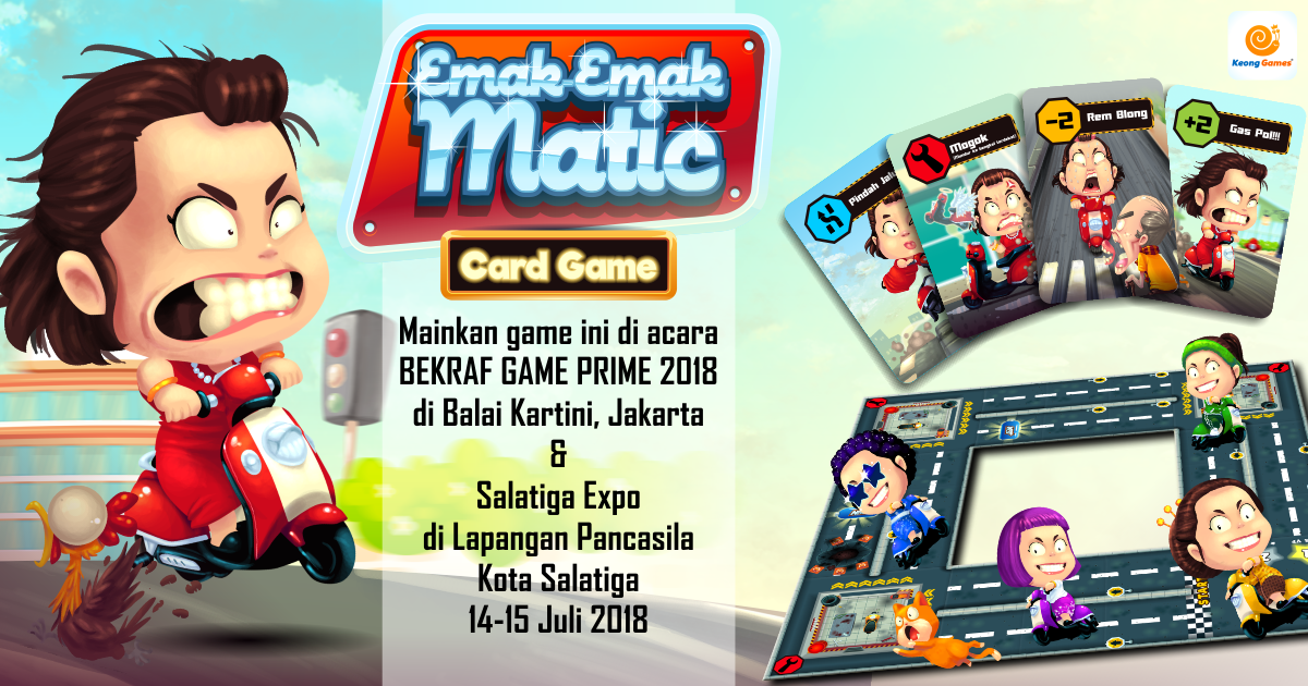 EMAK-EMAK MATIC HADIR DALAM BENTUK BOARDGAME!