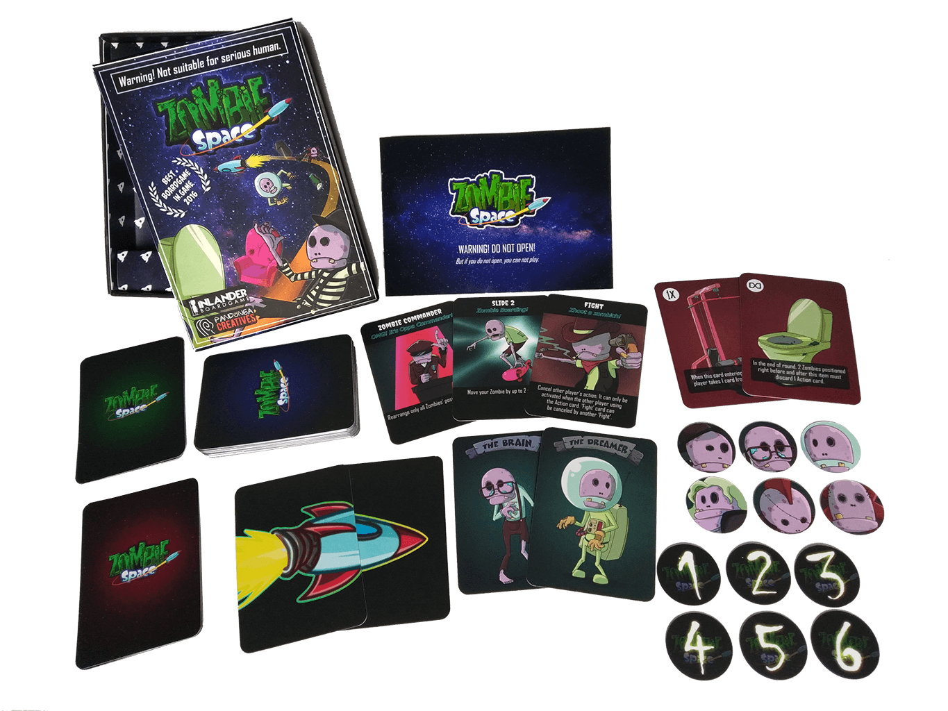 Zombie Space Card Game